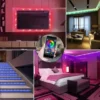 CINTA LED MULTICOLOR 5 MTS + CONTROL