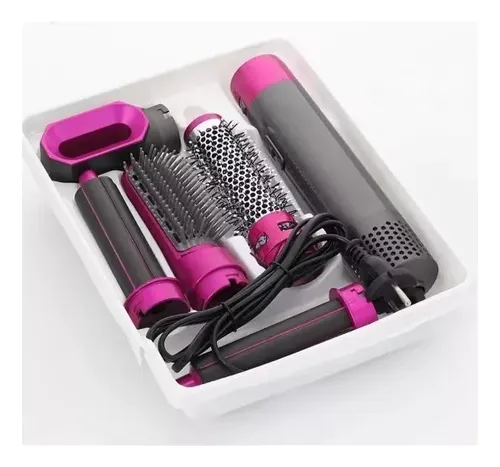 Cepillo Eléctrico Secador De Pelo 5 En 1