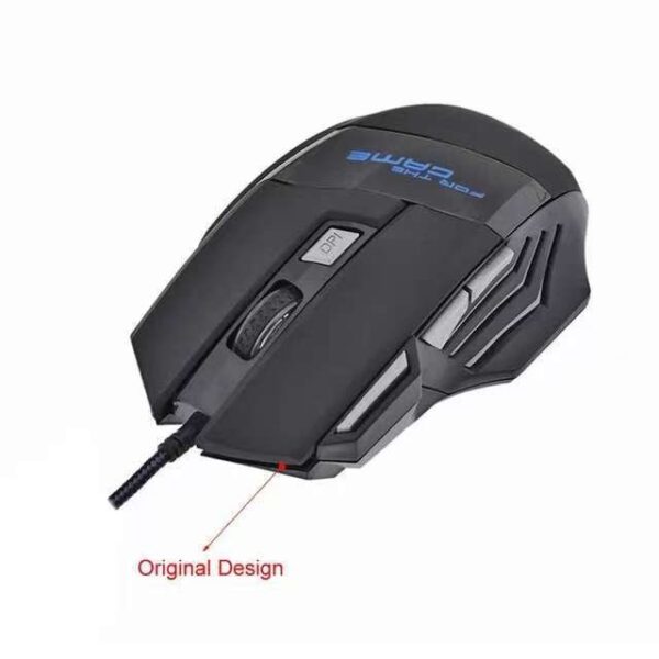 MOUSE GAMER ALAMBRICO CON 7 BOTONES LX-X