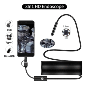 CAMARA ENDOSCOPICA 5 METROS