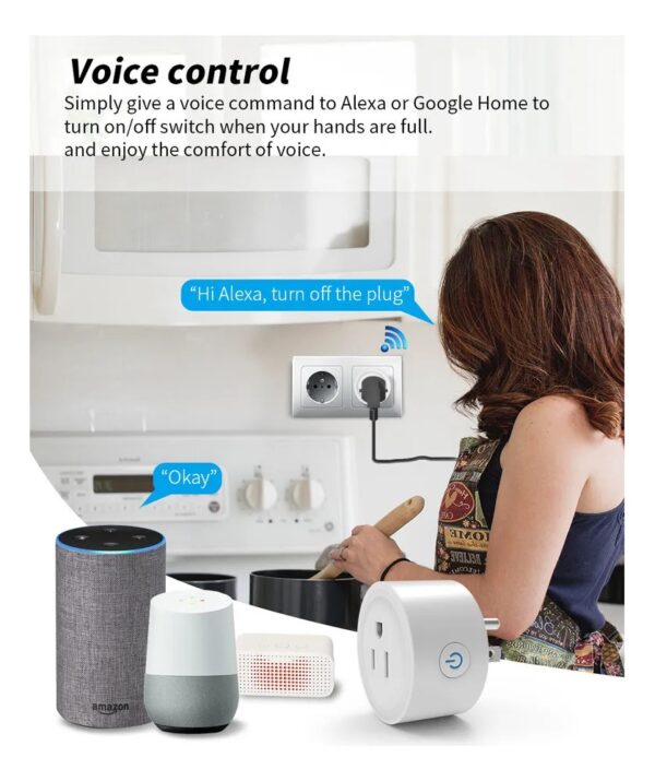 Enchufe Inteligente Wifi Para El Hogar